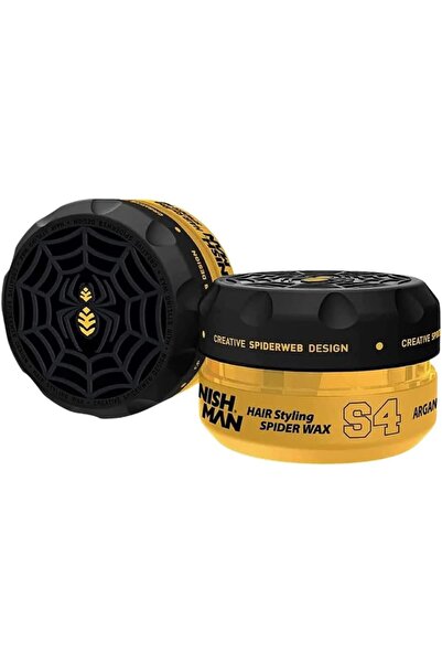NISHMAN nishiman Hair Styling Series (S4 Spider Wax Argan, 150ml), 5.29 Ounce...