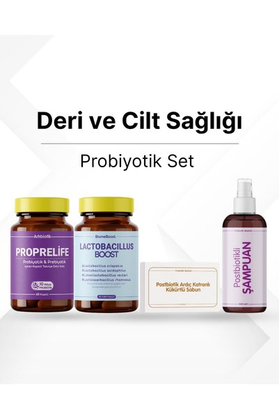 AkkermansiaTR Deri ve Cilt Sağlığı Probiyotik Seti
