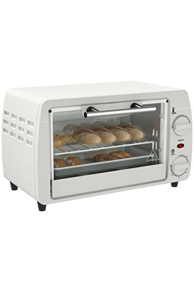 Generic Brand Mini cuptor/toaster, 1 tavă de copt, 1 grătar, capacitate 10L, ...