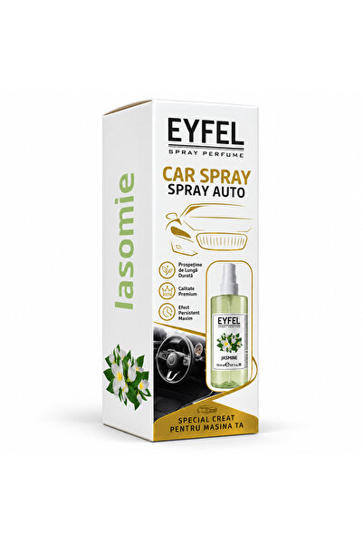 Eyfel Odorizant auto/aer condiționat Eyfel, spray de parfum, Iasomie, 150 ml