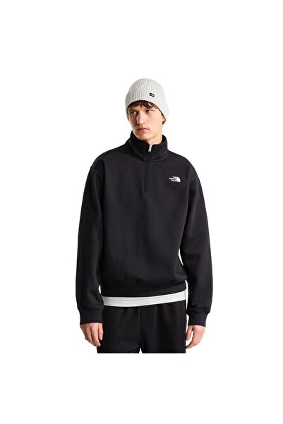 THE NORTH FACE F0A8Fd8Jk31-R m Tnf Essential Simple Dome Rlx 1-4 Zip Men's Sw...