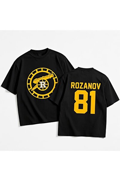 Vordevia Rozanov 81 Heated Rivalry T-shirt od pamuka sa štampanim motivom, ve...