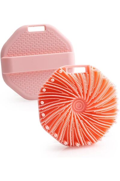 Arabest Silicone Body Scrubber,Exfoliating Shower Brush for Gentle Massage an...