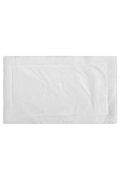OEM Covoras Fluffy PET Gri cu Stele Albe 80x50cm