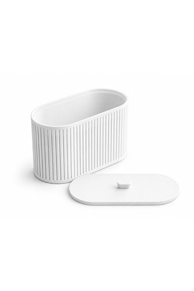 OEM Cutie de depozitare cu capac detașabil, design modern cu dungi, organizat...