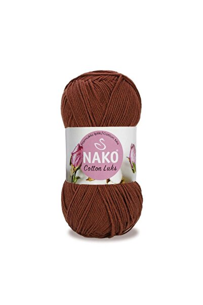 NAKO Cotton Luxury Hand Knitting Yarn 5-Pack - 60% Soft Cotton Premium Yarn 9...