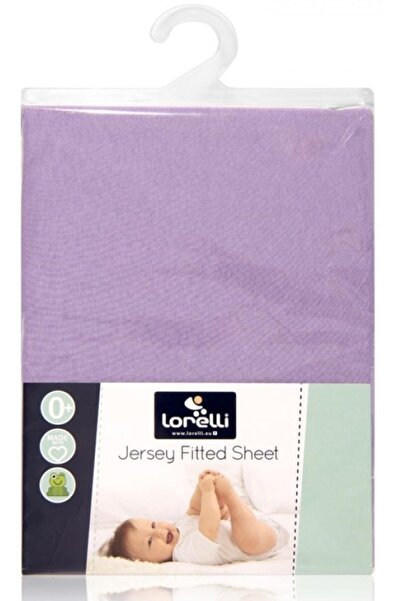 LORELLİ Σεντόνι με λάστιχο 60x120εκ. Ζέρσεϊ Μωβ 20050070006