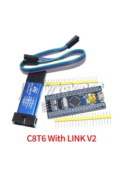 Choice C8T6 مع LINK V2 الأصلي ST-LINK V2 محاكي تنزيل مبرمج STM32F103C8T6 الأص...
