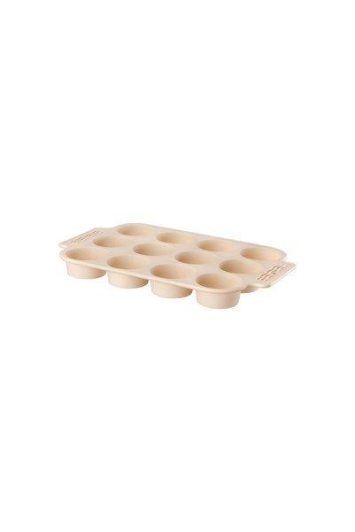 IKEA silikon muffin kalıbı , açık bej, 35x23 cm