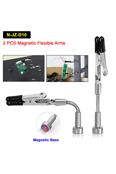 Choice N-JZ-D10 NEWACALOX Magnetic Mini Soldering Flexible Arm PCB Circuit Bo...