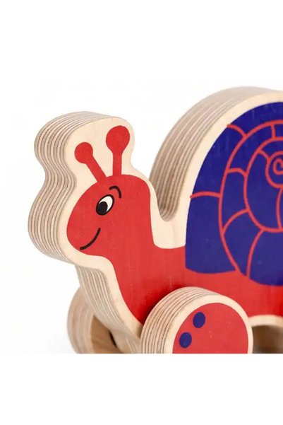 Hopiers Montessori Wooden Snail Rickshaw