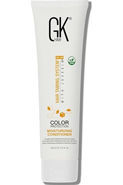 GK HAIR بلسم الكيراتين العالمي المرطب (100 مل/3.4 أونصة سائلة) لحماية اللون و...