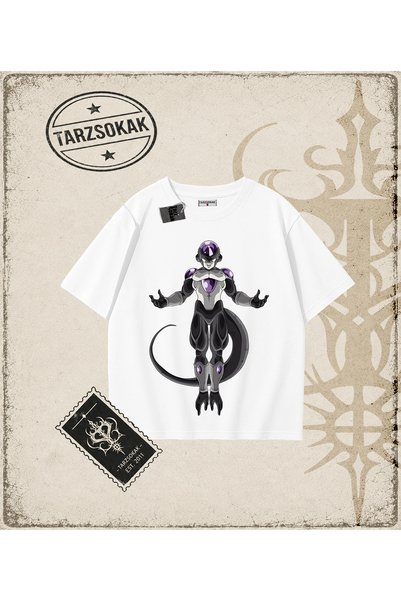 Tarzsokak Dragon Ball Anime Printed Oversize Unisex T-Shirt