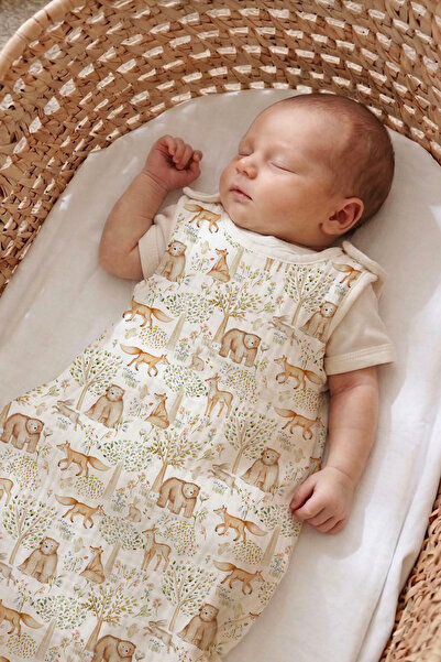 Tuğba Kuğu 4 Layer Muslin 1.2 Tog Baby Sleeping Bag (0-18 Months) - Woodland ...