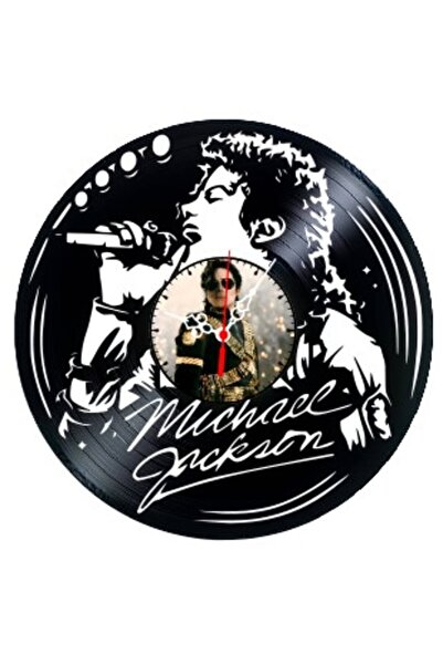 OEM Decorative wall clock made from vinyl record, Michael Jackson King of Pop...