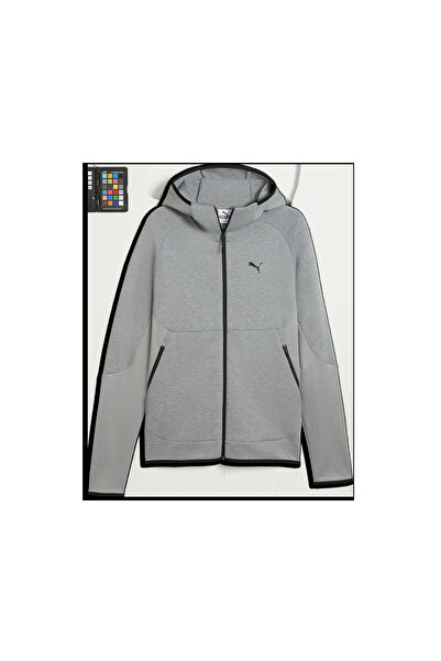 Puma Pumatech Full-Zip Hoodie Gray Men's Sweatshirt