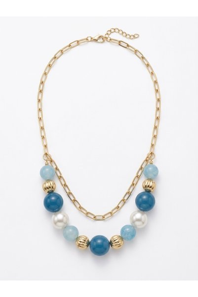 GenelTedarik Pearl and Stone Design Pinterest Necklace |   Does Not Darken | ...