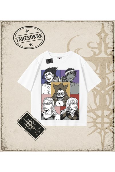 Tarzsokak Record of Ragnarok Anime Printed Oversize Unisex T-Shirt