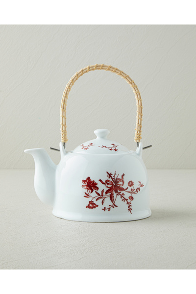 English Home Plantopia Porselen Demlik 750 ml Bordo
