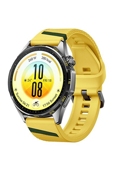 Huawei Ceas GT 7, 46mm, GPS, Android/iOS, Galben