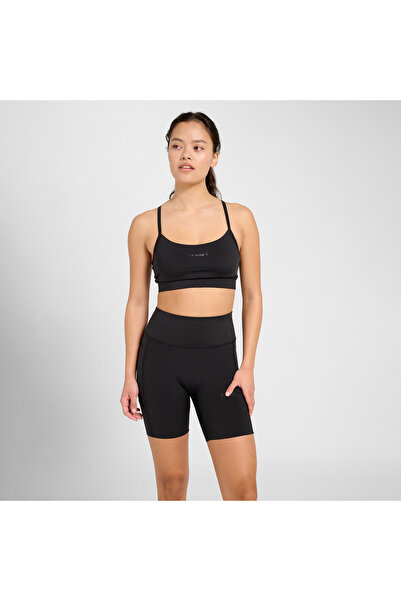 hummel قميص رياضي أسود للسيدات من ميديوم سبورت