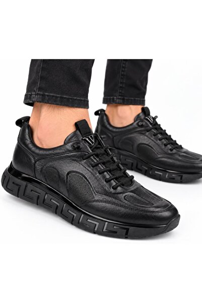 Voyager 6706 Natural Leather Comfortable Anatomic Guaranteed Men's Shoes