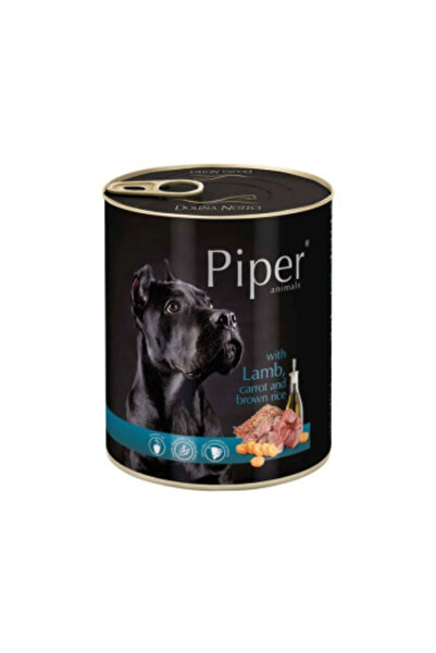 Piper Hrană pentru câini: Miel, Morcovi, Orez brun, 12x800g/cutie