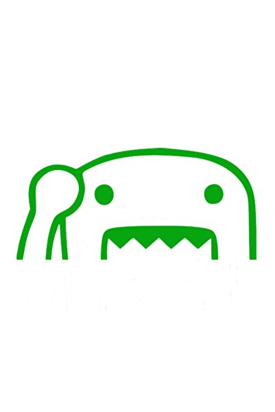 OEM Autocolant auto "Domo", 10cm, Verde