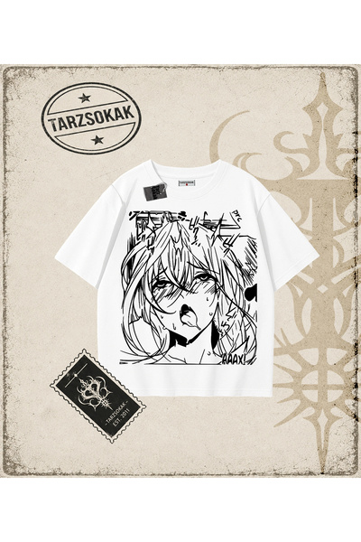 Tarzsokak Anime Printed Oversize Unisex T-Shirt