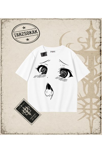 Tarzsokak Anime Printed Oversize Unisex T-Shirt