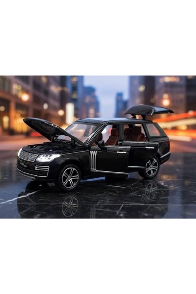 mtaha مجسم سيارة رنج روفر Range Rover دييكاست معدني عالي الدقة مقياس 1:32 - أ...