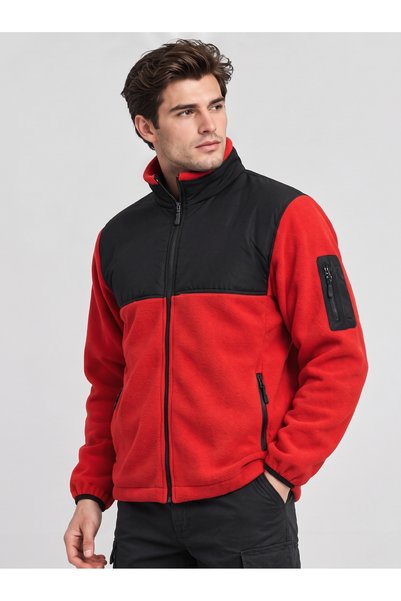 GiydirGelsin Outdoor Polar Hırka Softshell Su Geçirmez Omuz Kısım