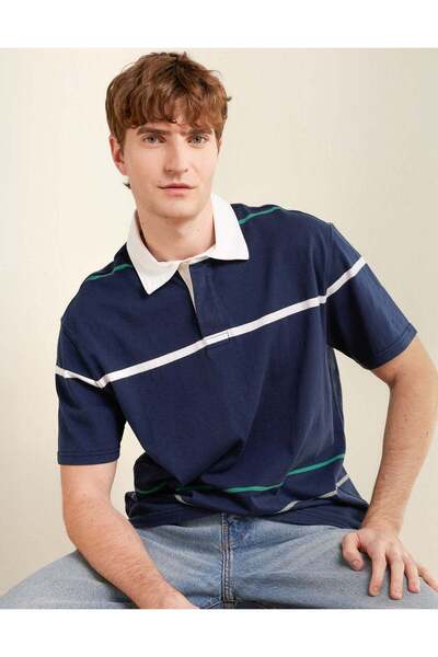 AMERICAN EAGLE AE Standard Fit Rugby Shirt