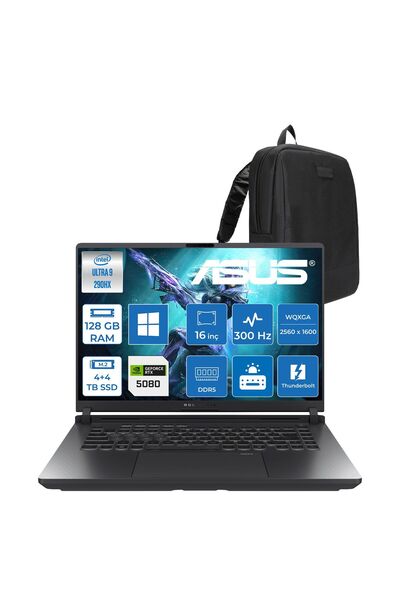 ASUS ROG Strix G16 G615LW Ultra 9 290HX Plus 128GB 4TB SSD RTX5080 16GB 175W ...
