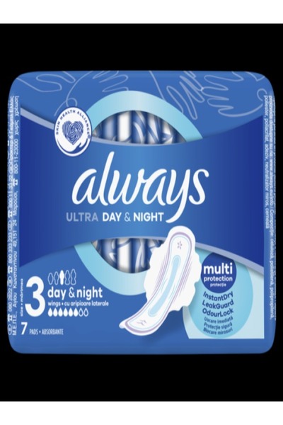 Generic Brand Always Ultra Ημέρας & Νύχτας 7 Τεμάχια – Υπεραπορροφητικά για Η...