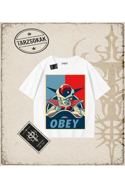 Tarzsokak Dragon Ball Anime Printed Oversize Unisex T-Shirt