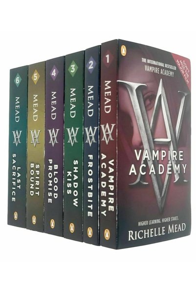 PENGUİN Vampire Academy Series Books 1 - 6 Collection Set by Richelle Mead (V...