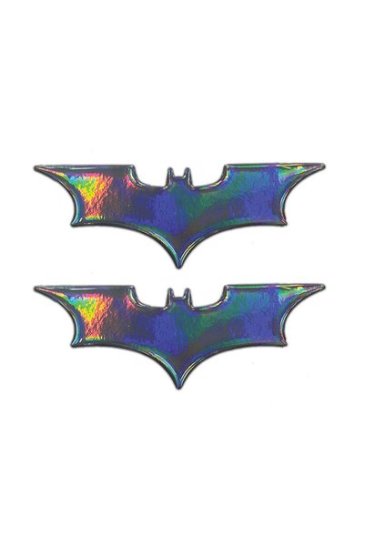 Redline Grafik Redlinegrafik Batman Yarasa Kabartmalı 3d Logo Sticker 2 Adet ...