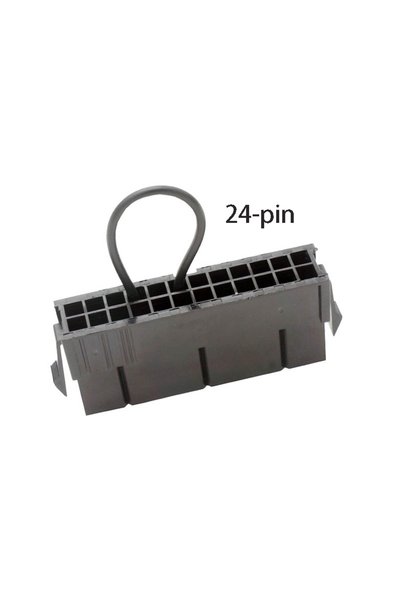Choice 24pin ATX Power On Off Switch Jumper Bridge PSU Test Connector Not Con...