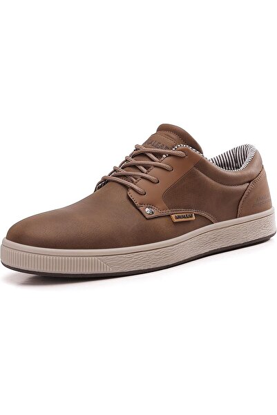 GENERAL ANALEAF Mens Casual Oxfords Fashion Sneakers Soft Comfortable Lace-Up...