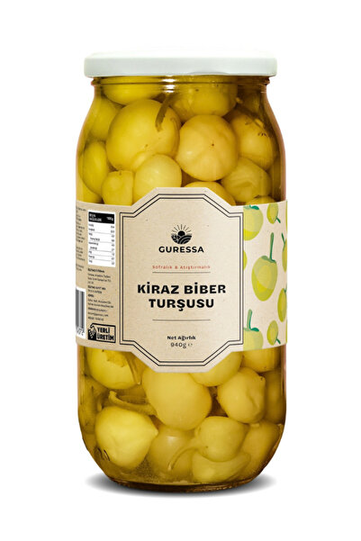 GURESSA Kiraz Biber Turşusu 1000 ml (Sofralık & Atıştırmalık)
