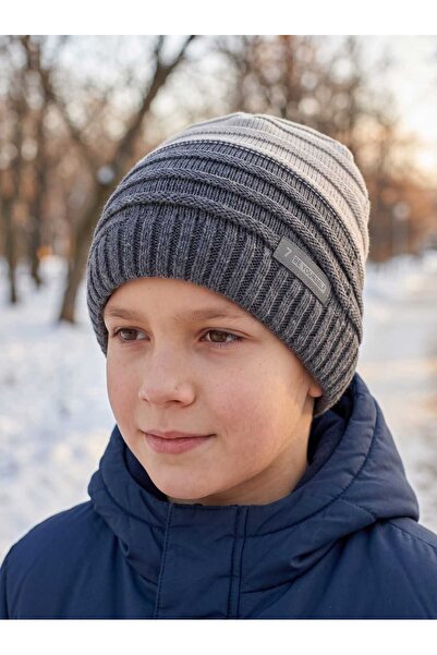 Aware Time Kitti 9-15 Years Old Boys' Fleece Lined Beanie