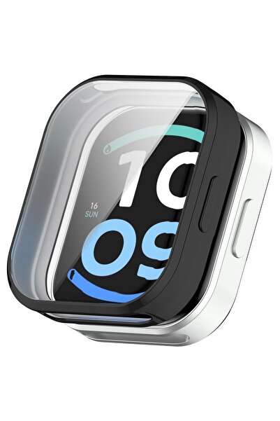 CaseOnn Xiaomi Redmi Watch 6 Active ile Uyumlu Kılıf Ekran Korumalı 360 Tam K...