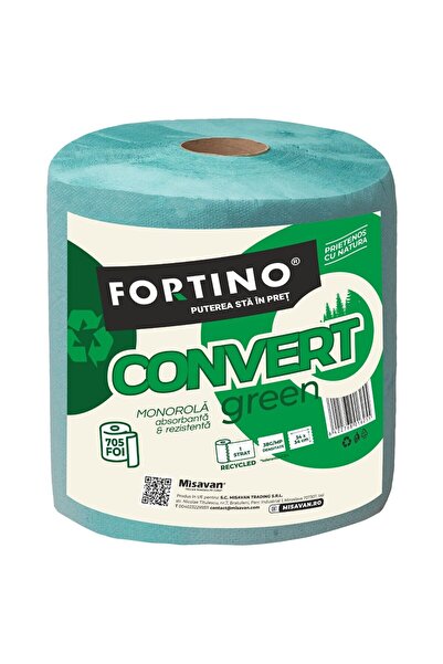 OEM Prosop hartie Fortino Convert, verde, 1 strat, L 240 m