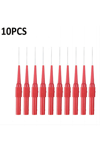 Choice 10pcs red 10PCS 30V Car Tip Probes Diagnostic Tools Multimeter Test Le...