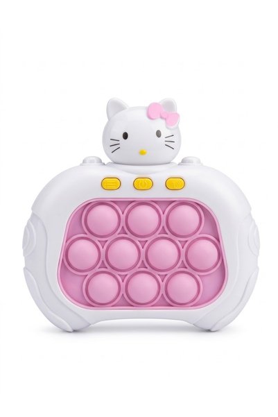 Genel Markalar Işıklı ve sesli Hello kitty desenli popit