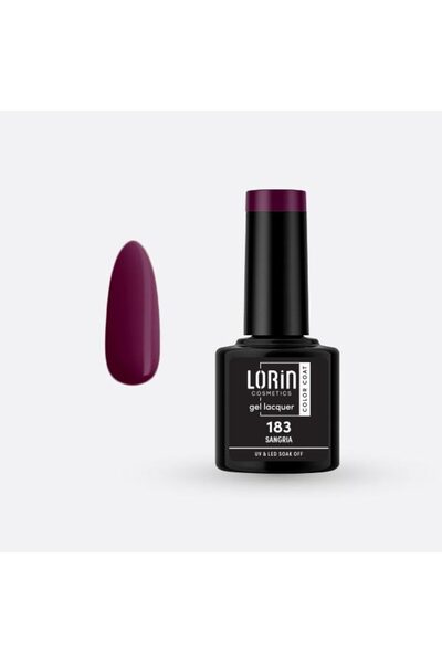 Lorin Cosmetics Lorin Ημιμόνιμο Βερνίκι Νυχιών Τζελ 8ml. # 183 (Σανγκρία) - Λ...