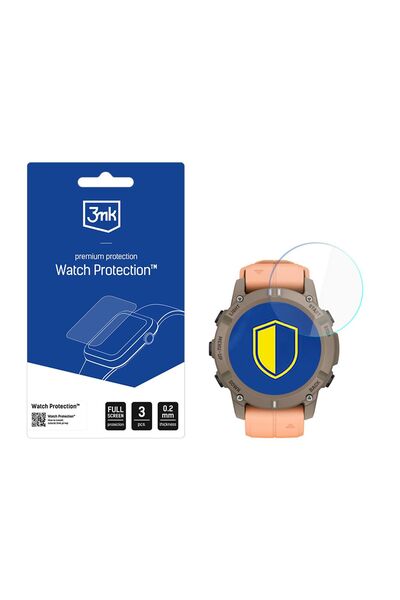 3MK Sticlă hibridă flexibilă pentru protecția Garmin Descent G2