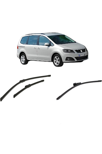 Bosch Set de 3 ștergătoare SEAT ALHAMBRA (710, 711) 2010-2022, pentru parbriz...