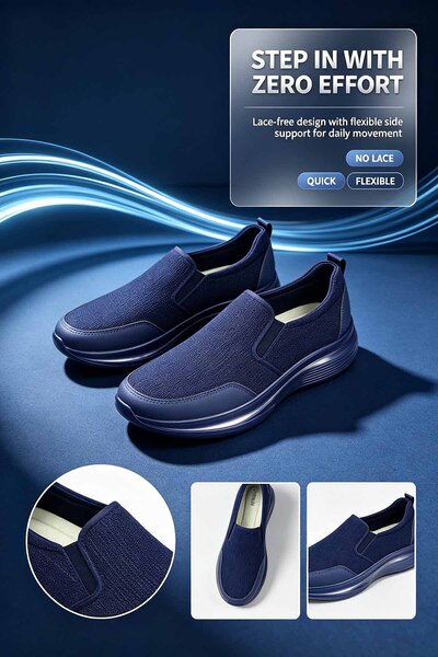 AuraHub Trading Trendy Athletic Slide Sandals - Durable Layered Sole for Dail...